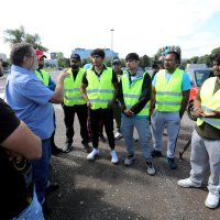 Prosvjed dostavljača Wolta