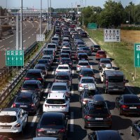 Zagreb: Gužve na naplatnim kućicama u Lučkom prema moru