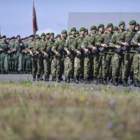 Uvježbavanje pješačkih postroja za mimohod