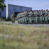 Uvježbavanje pješačkih postroja za mimohod