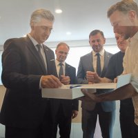Premijer Andrej Plenković na Poljudu