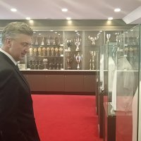 Premijer Andrej Plenković na Poljudu