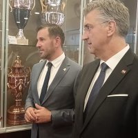 Premijer Andrej Plenković na Poljudu