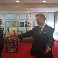 Premijer Andrej Plenković na Poljudu