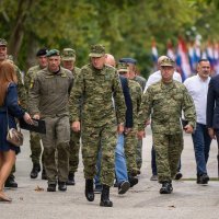 Velika Gorica: Ivan Anušić i Tihomir Kundid obišli pripadnike pjesackih postroja Hrvatske vojske