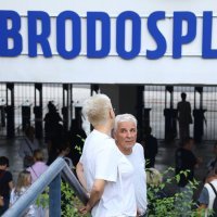 Prosvjed gradjana ispred Joker zbog broda Moby Drea s azbestom