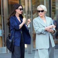 Anne Hathaway i Meryl Streep na setu filma 'Vrag nosi Pradu 2'