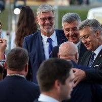 Dubravko Šimenc, Andrej Plenković