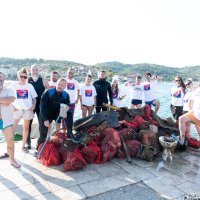 Eko akcija Vela Luka u kojoj je sudjelovala i Janica Kostelić