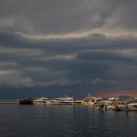 Dolazak olujnog nevremena nad Novalju