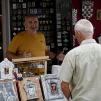 Okupljanje ljudi u Sinju uoči 310. Sinjske alke