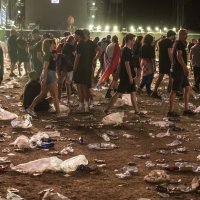 Sinjski Hipodrom nakon završetka Thompsonovog koncerta