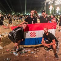 Sinjski Hipodrom nakon završetka Thompsonovog koncerta