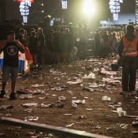 Sinjski Hipodrom nakon završetka Thompsonovog koncerta