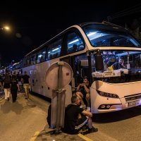 Neviđena gužva u Sinju nakon koncerta