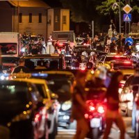 Neviđena gužva u Sinju nakon koncerta