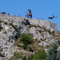 Prelet Rafalea iznad Kninske tvrđave povodom 30. obljetnice VRO Oluja