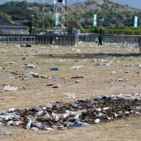 Hipodrom u Sinju dan nakon koncerta Marka Perkovića Thompsona