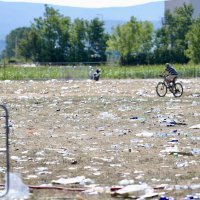 Hipodrom u Sinju dan nakon koncerta Marka Perkovića Thompsona
