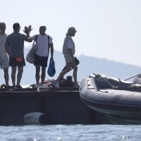 Brigitte Macron na odmoru bez supruga