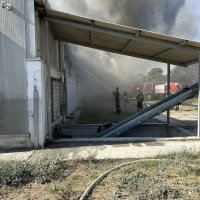 Požar na farmi peradi