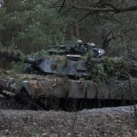 Poljski Abrams A1M1 tijekom vježbi 2024. godine