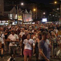 Okupljanje građana u Beogradu