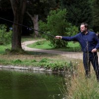 David Lammy i JD Vance na ribolovu