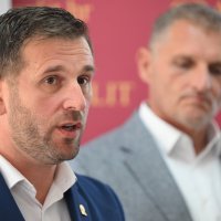 Splitski gradonačelnik Tomislav Šuta i predsjednik Uprave Hrvatskih cesta Ivica Budimir