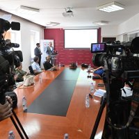 Splitski gradonačelnik Tomislav Šuta i predsjednik Uprave Hrvatskih cesta Ivica Budimir