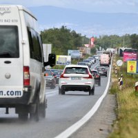 Prometna gužva na otoku Krku