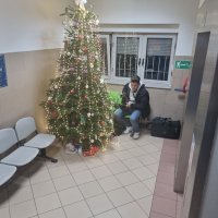 hodnik ispred ulaza na dječji odjel Badnjak (1)