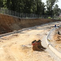 Zagreb: Sanacija klizišta na Pantovčaku, srpanj 2025.