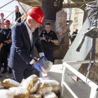 Našice: Spaljivanje droga oduzetih u kriminalističkim istraživanjima