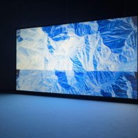 Rosa Barba. Installation view, Collection 1980s–Present , The Museum of Modern Art New York, 2024. Photo- Walter Wlodarczyk. Digital image © 2024 The Museum of Modern Art, New York