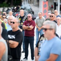 Prosvjed branitelja zbog festivala 'Fališ' u Šibeniku