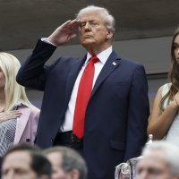 Donald Trump na US Openu