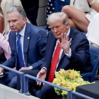 Donald Trump na US Openu