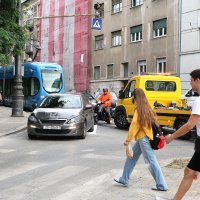 Vozilo upalo u raskopani dio pruge na Ribnjaku.