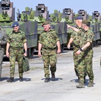 Pripreme za vojni mimohod Vojske Srbije