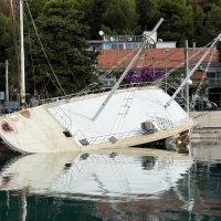 Potonuo turistički brod Nerezine