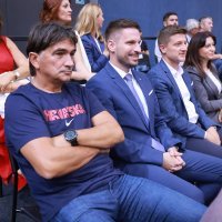 Zlatko Dalić sa suprugom na Davis Cupu u Osijeku