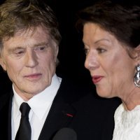 Robert Redford i Sibylle Szaggars