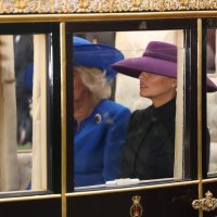 Melania i Donald Trump stigli u Windsor