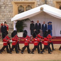 Melania i Donald Trump stigli u Windsor