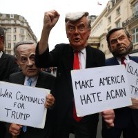 Prosvjed zbog Trumpova dolaska u Londonu