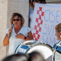 Prosvjed 'Svi za Osejavu' u Makarskoj