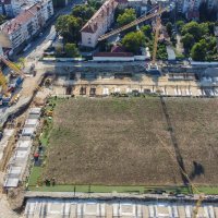 Stadion Kranjčevićeva, izgradnja 22.9.2025.