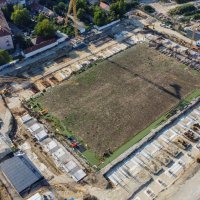 Stadion Kranjčevićeva, izgradnja 22.9.2025.