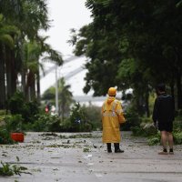 Posljedice tajfuna Ragasa u Hong Kongu